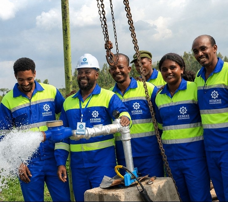 Water Well Drilling Site
