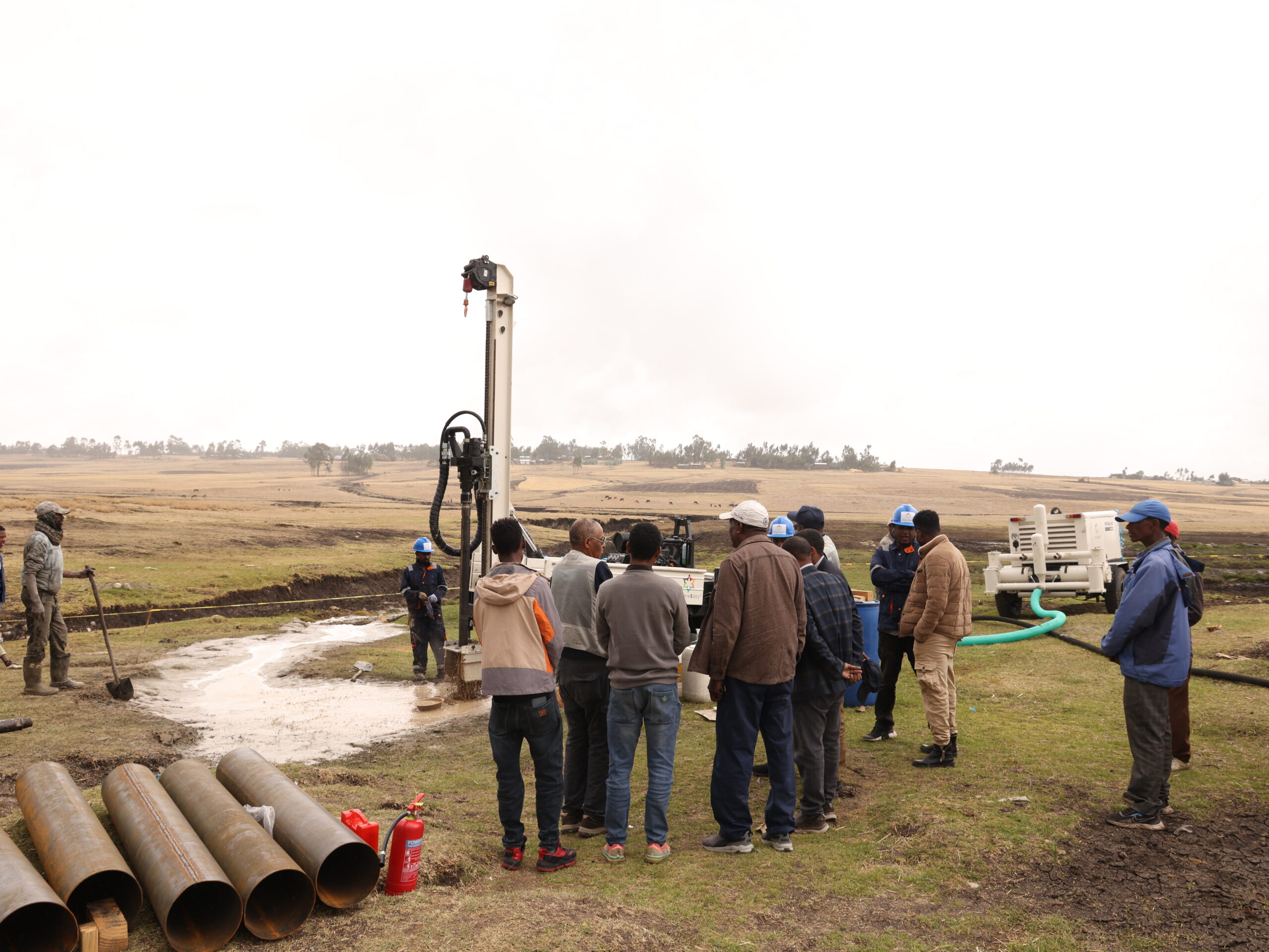 Water Well Drilling Site